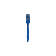 FORCHETTE DI PLASTICA BLU 24 PZ