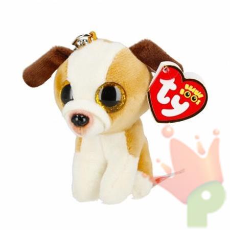 PORTACHIAVI PELUCHE BEANIE BOOS CLIPS HUGO
