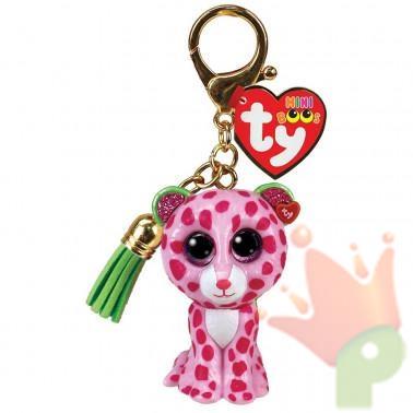 PORTACHIAVI PELUCHE TY MINI BOOS CLIPS GLAMOUR