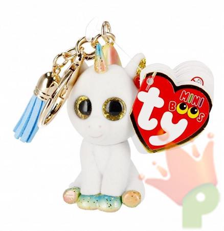 PORTACHIAVI PELUCHE TY MINI BOOS CLIPS PIXY - PELUCHE - Party Store