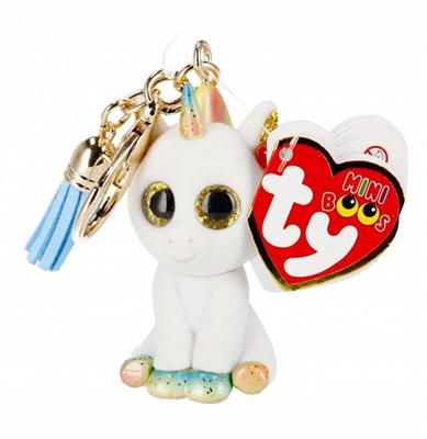 PORTACHIAVI PELUCHE TY MINI BOOS CLIPS PIXY