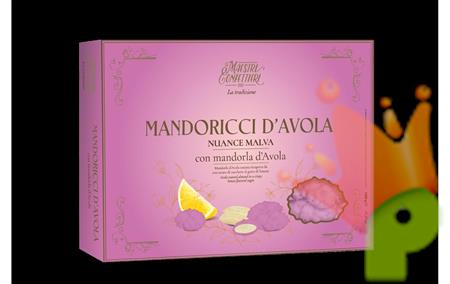 CONFETTI MANDORICCI D'AVOLA NUANCE MALVA 1 KG
