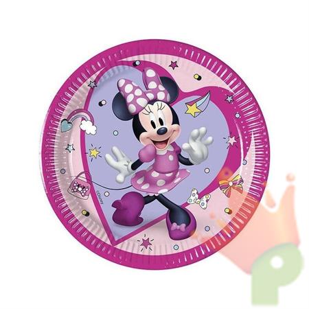 PIATTI MINNIE JUNIOR 20 CM 8 PZ