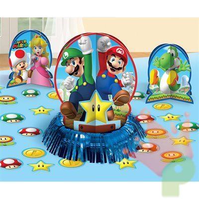 CENTROTAVOLA SUPER MARIO IN CARTA 23 PZ