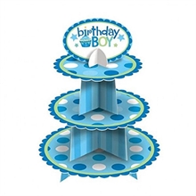 CUPCAKE STAND 1ST B-DAY BOY