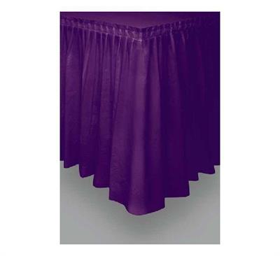 GONNA DA TAVOLO VIOLA 73cmX426cm