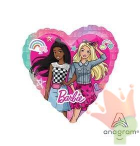 PALLONCINO SUPERSHAPE CUORE 71X71 CM BARBIE DREAM TOGHETER