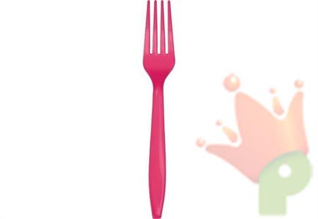 FORCHETTA 18 CM FUCSIA 24 PZ