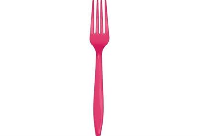 FORCHETTA 18 CM FUCSIA 24 PZ