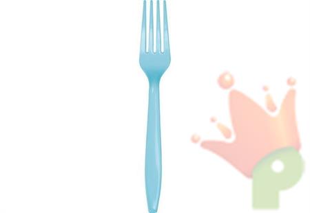 FORCHETTA 18 CM CELESTE 24 PZ