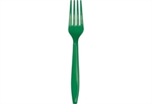 FORCHETTA 18 CM VERDE SMERALDO 24 PZ