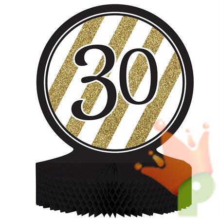 CENTROTAVOLA IN CARTA 30 ANNI NERO ORO