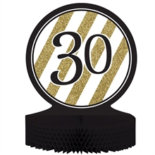 CENTROTAVOLA IN CARTA 30 ANNI NERO ORO