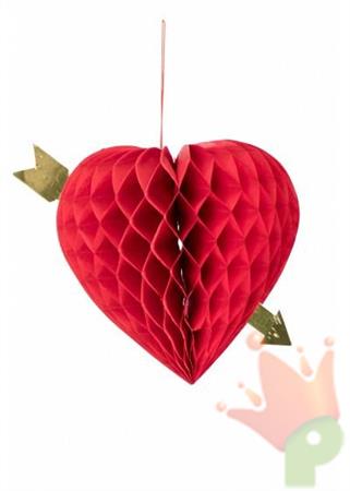 CUORE IN CARTA D. 20CM