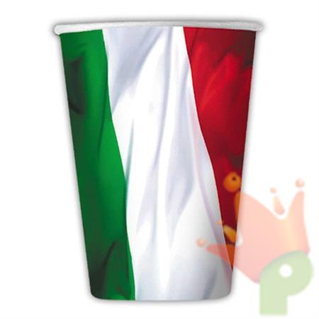 BICCHIERI 200CC ITALIA 10PZ #