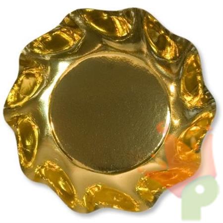 COPPETTA 18,5 CM ORO LUCIDO 8 PZ