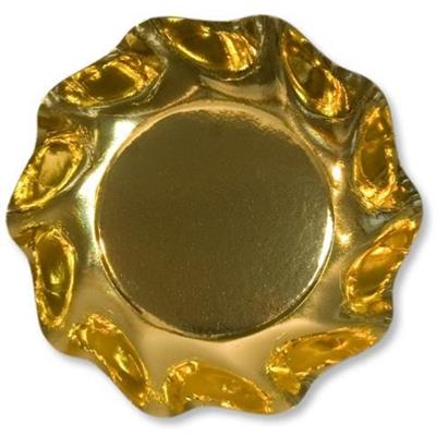 COPPETTA 18,5 CM ORO LUCIDO 8 PZ