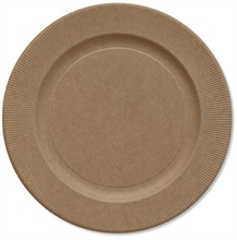 SOTTOPIATTI RIGHE KRAFT 32,4 CM 8 PZ