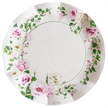 PIATTI GIALLI IN CARTONCINO 8 PZ 27 CM