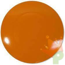 SOTTOPIATTO IN CARTONCINO ARANCIONE 34 CM 4 PZ