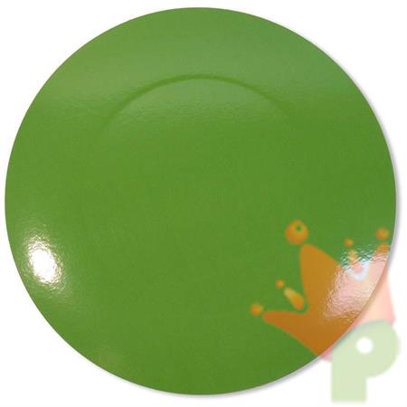 SOTTOPIATTO IN CARTONCINO VERDE PRATO 34 CM 4 PZ