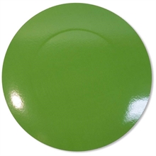 SOTTOPIATTO IN CARTONCINO VERDE PRATO 34 CM 4 PZ
