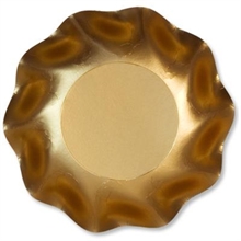 COPPETTA 18,5CM ORO SATINATO 10PZ