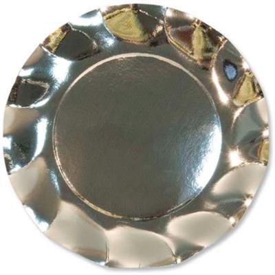 PIATTO PICCOLO 21CM ARGENTO LUCIDO 10 PZ