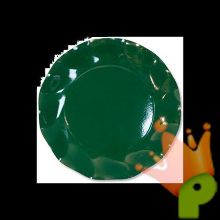 PIATTI 27cm VERDE GRANDI 10PZ