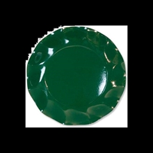 PIATTI 27cm VERDE GRANDI 10PZ