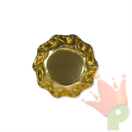 COPPETTA 18,5CM ORO LUCIDO 10PZ