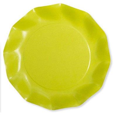 PIATTI PICCOLI 21CM VERDE LIME 10PZ
