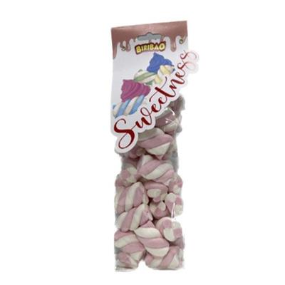 MARSHMALLOW BIRIBAO TRECCIA BIANCA ROSA 200 GR