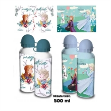 BORRACCIA IN ALLUMINIO FROZEN 500 ML ASSORTITA