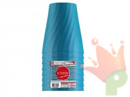 BICCHIERI 320 ML OTTANIO RIUTILIZZABILI 8 PZ