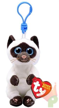 PORTACHIAVI PELUCHE TY BEANIE BELLIES MISO