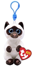 PORTACHIAVI PELUCHE TY BEANIE BELLIES MISO