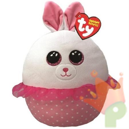 CUSCINO PELUCHE TY SQUISH A BOOS CONIGLIO PRIM 22 CM