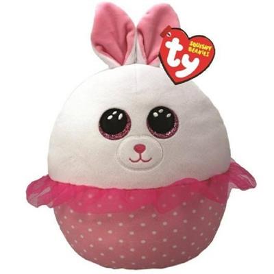 CUSCINO PELUCHE TY SQUISH A BOOS CONIGLIO PRIM 22 CM