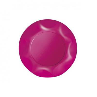 PIATTI DESSERT 20 CM FUCSIA 10 PZ