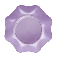 PIATTI FONDI TWENTY LILLA 10 PZ 20 CM