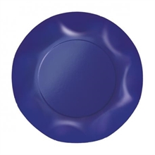 PIATTI PIANI BLUE SCURO 25 CM 10 PZ