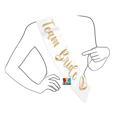 FASCIA PREMIO METALLIZZATA TEAM BRIDE 168X10 CM