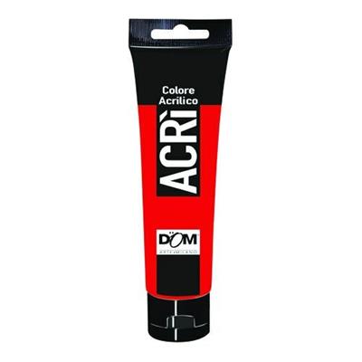 TUBO COLORE ACRILICO ROSSO SCARLATTO 302 100ML