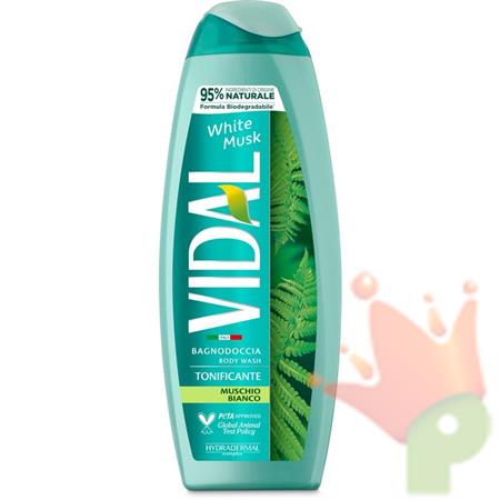 BAGNOSCHIUMA VIDAL MUSCHIO BIANCO 500 ML