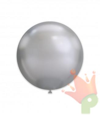 PALLONCINi 15INCH 38CM ARGENTO 25PZ