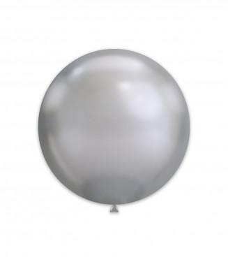 PALLONCINi 15INCH 38CM ARGENTO 25PZ