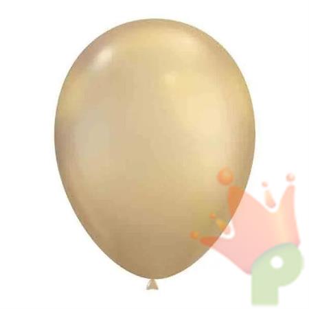 PALLONCINI SOFT LINE CHROME ORO CHIARO 12INCH 30 CM 50 PZ