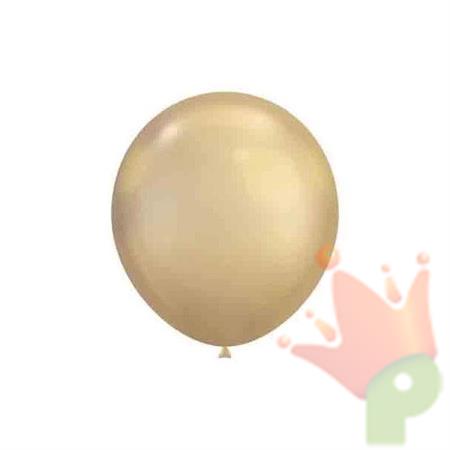 PALLONCINI SOFT LINE CHROME ORO CHIARO 5INCH 13 CM 100 PZ
