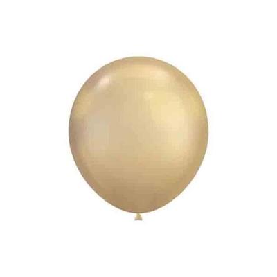PALLONCINI SOFT LINE CHROME ORO CHIARO 5INCH 13 CM 100 PZ